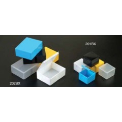 Plasdent DENTAL 2" BOX (500pcs/case) - NEON BLUE